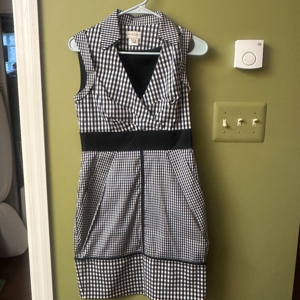 Karen Millen England Gingham Dress